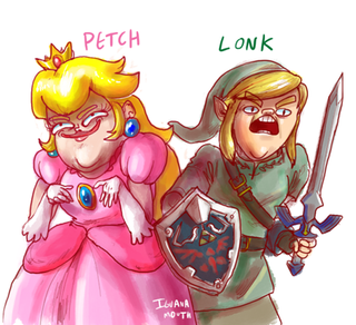 Illustration for article titled Peach and Link... They've Changed